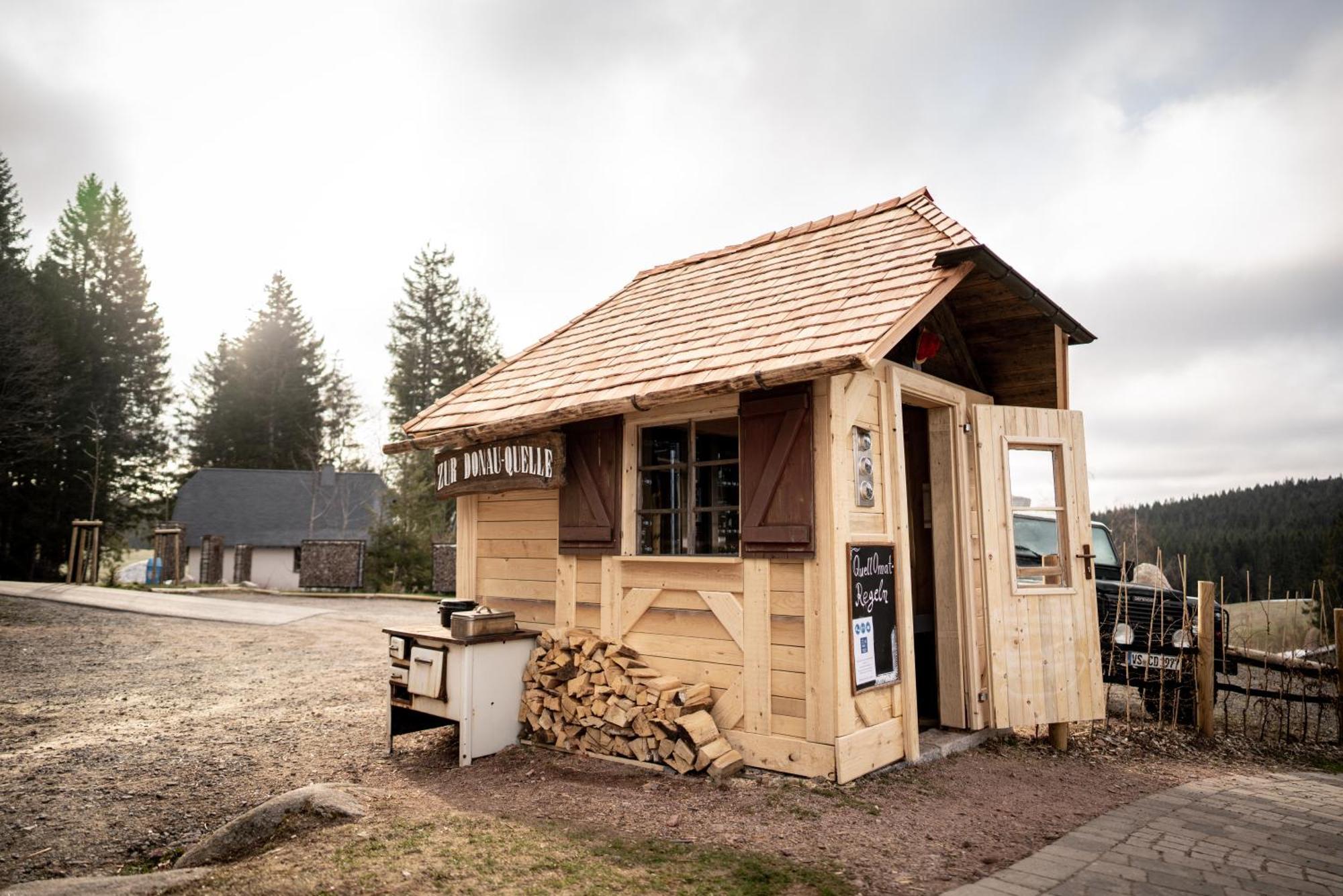 Hoehengasthaus Kolmenhof An Der Donauquelle Furtwangen Eksteriør billede